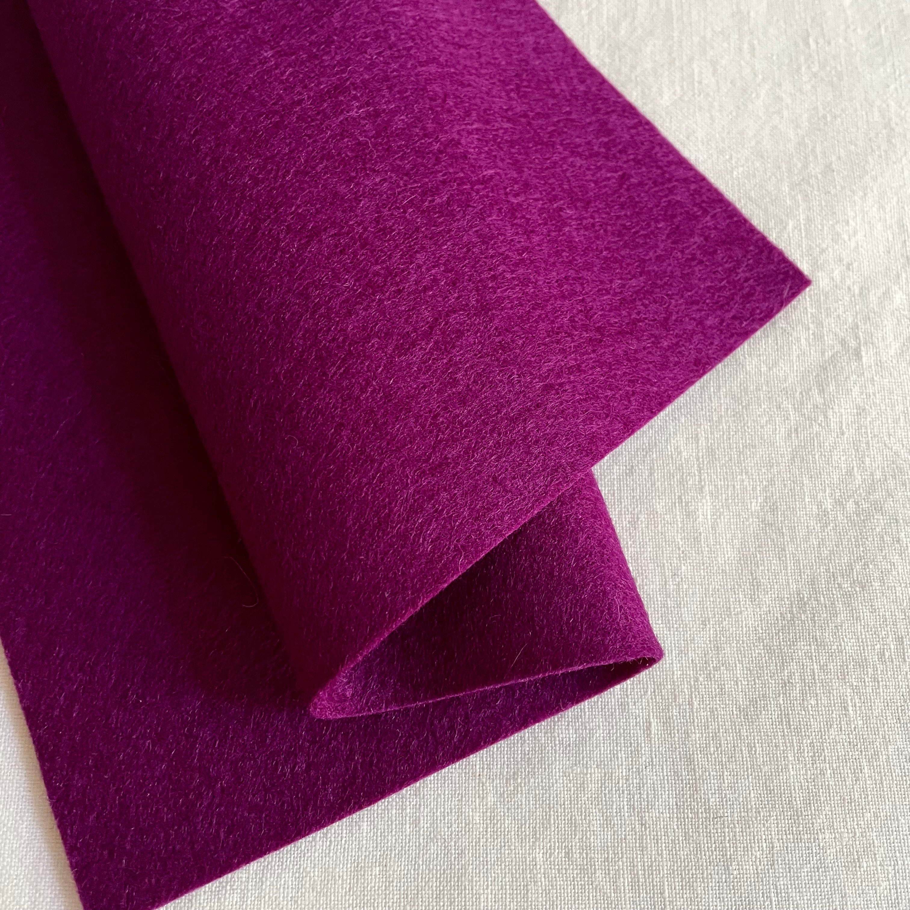 Wool Felt - Dark Berry
