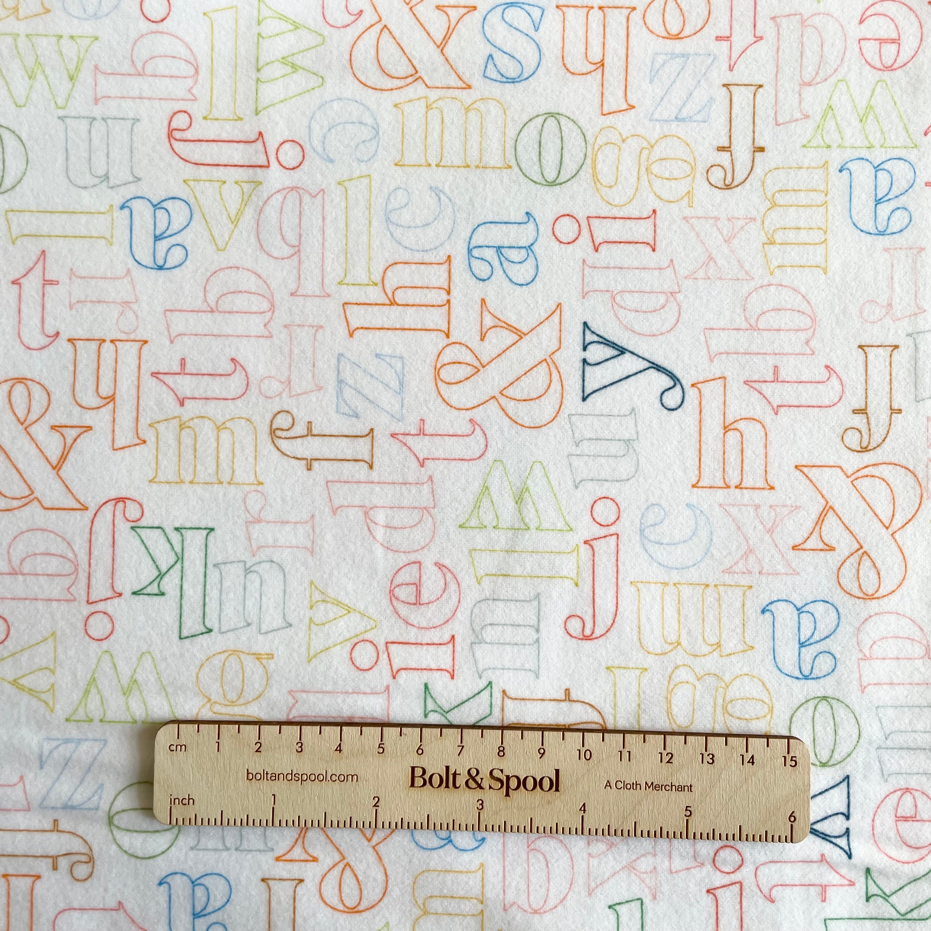 AGF Flannel - Alphabet Party Snug