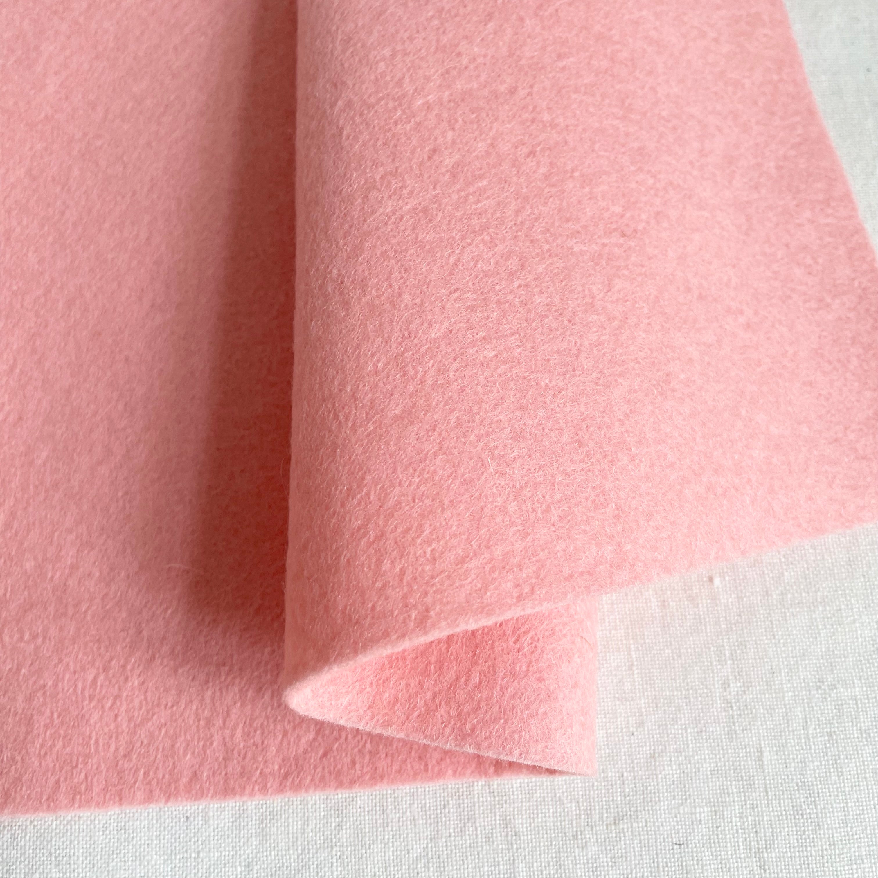 barefoot Wool Felt french peach pink