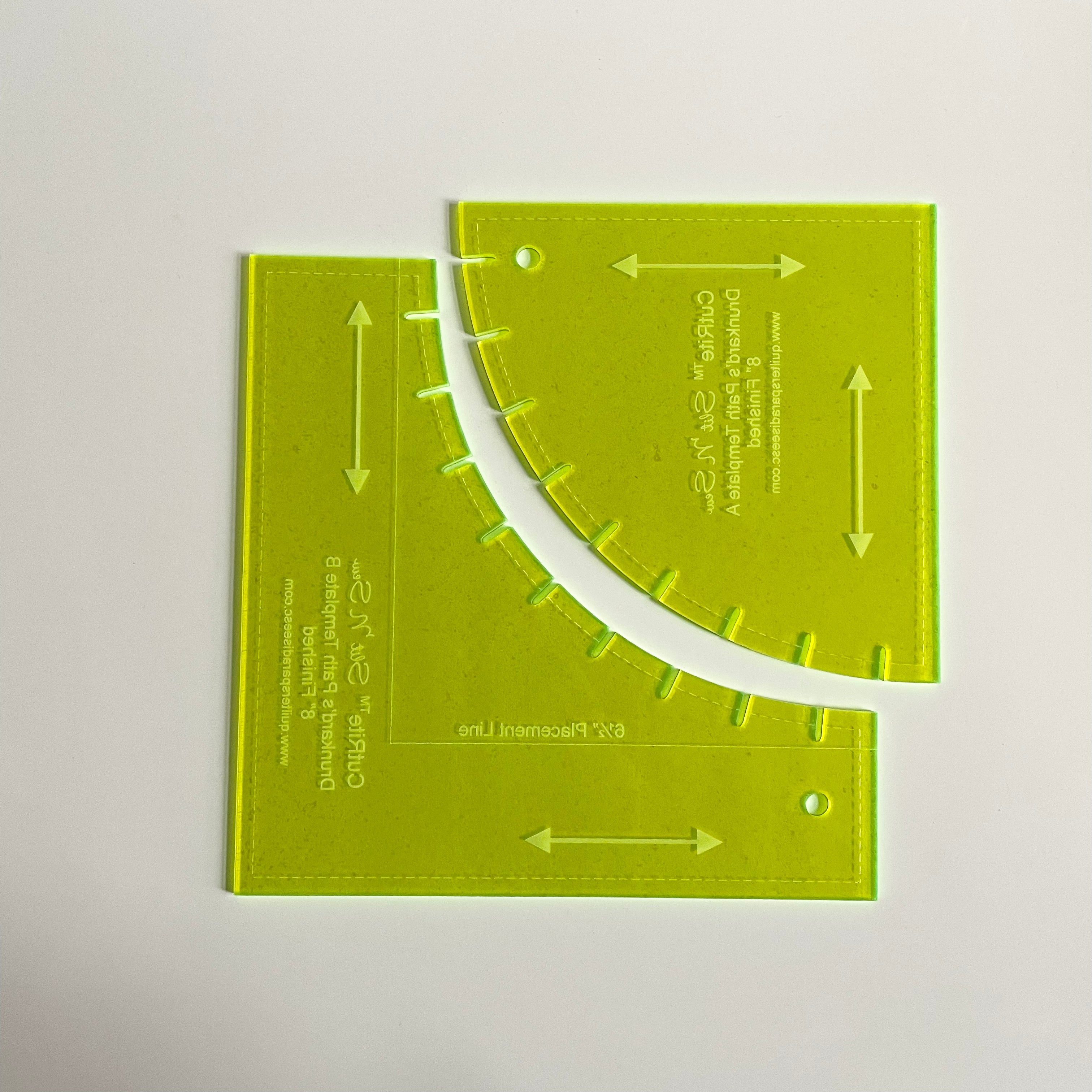Slit 'n Sew Template - Drunkard's Path
