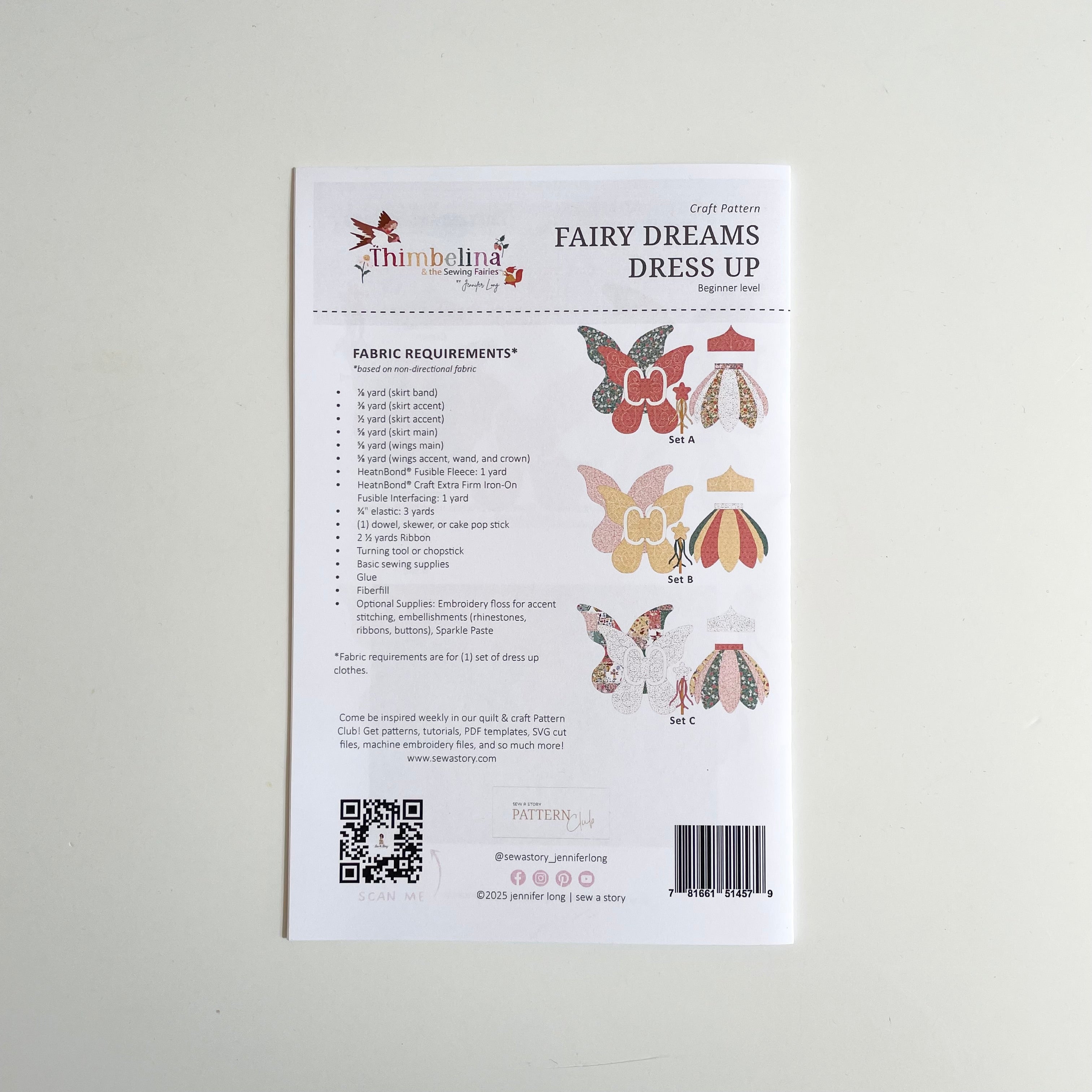 Sew a Story : Fairy Dreams Dress Up