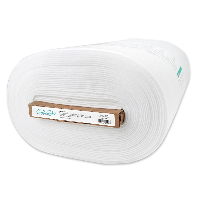 Fusible fleece interfacing