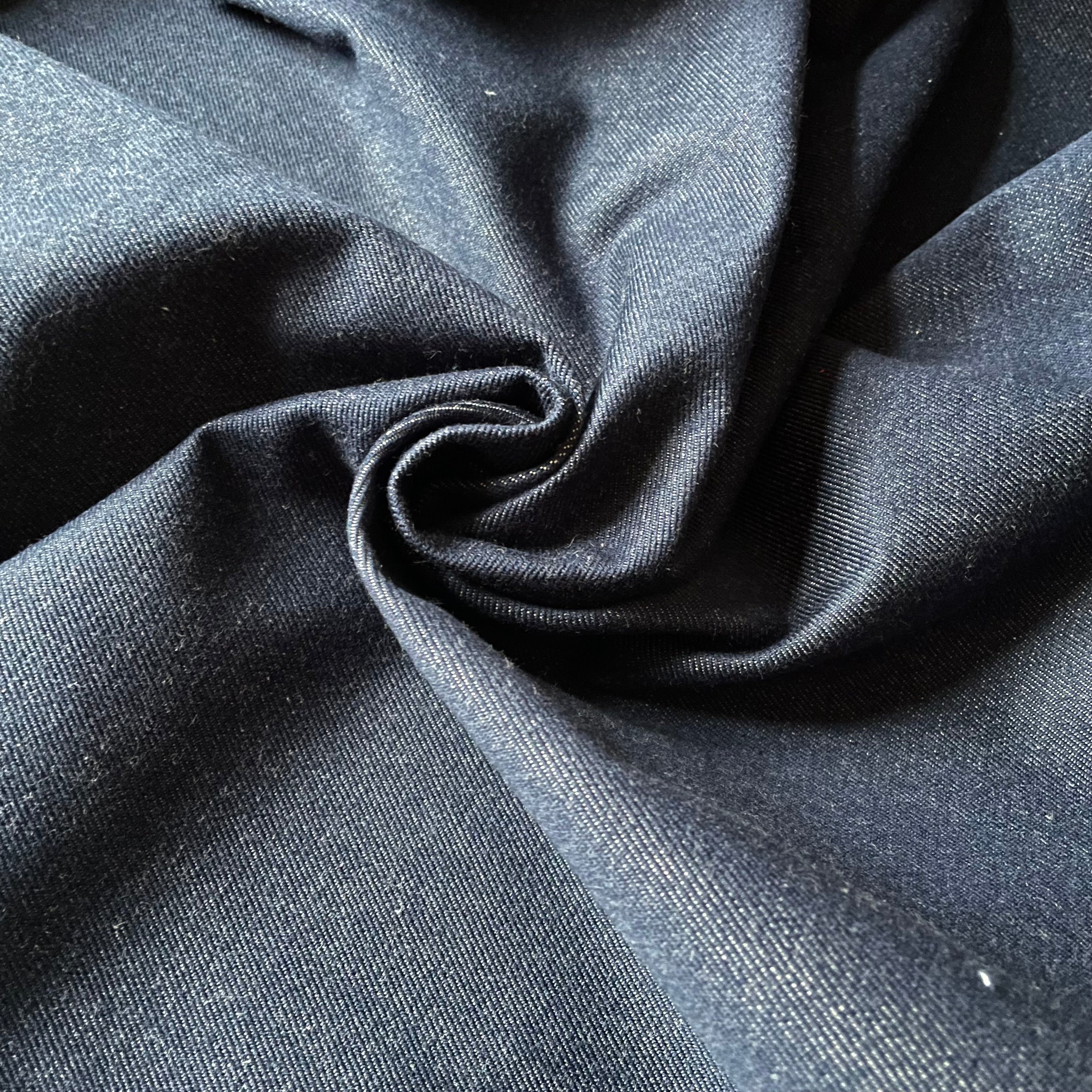American-Made Organic Selvedge Denim - Blue