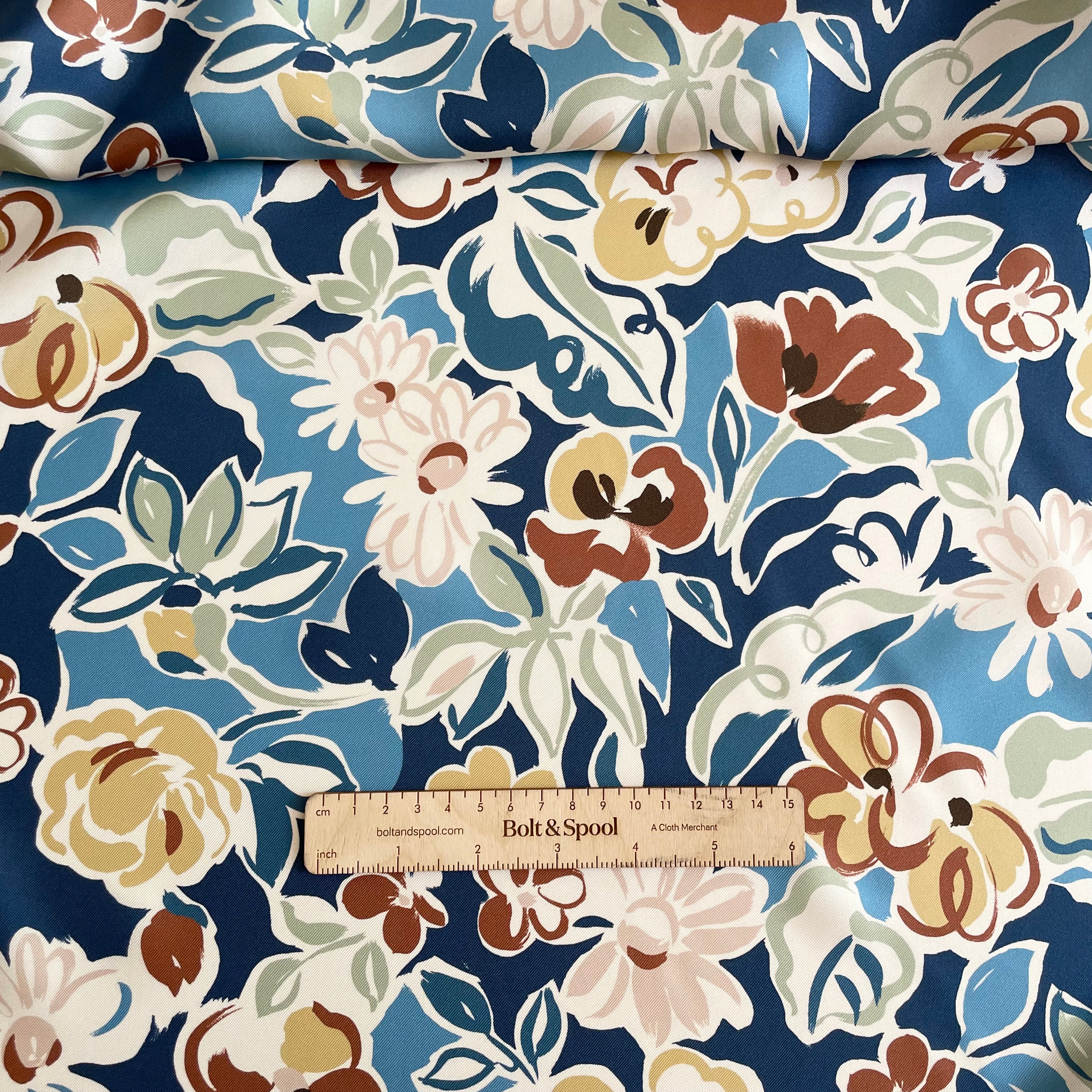 Liberty Fabrics Monument Silk Twill - Katie's Bouquet