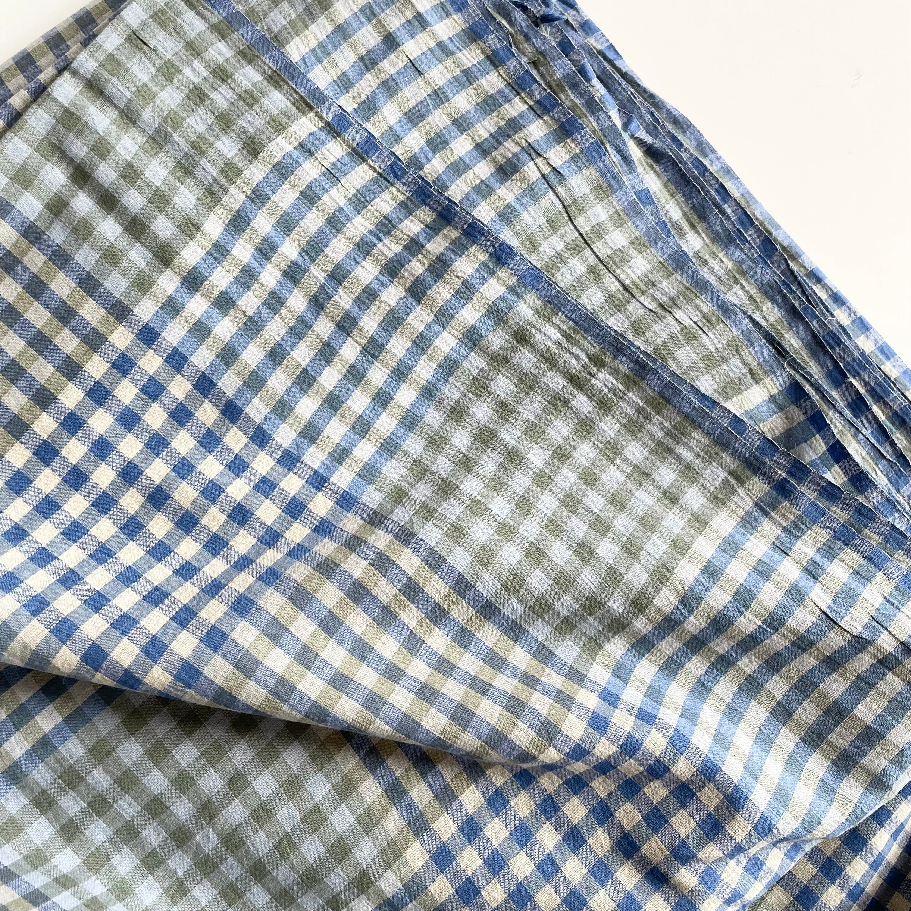 Merchant & Mills Handwoven Indian Cotton - Watercolour Check