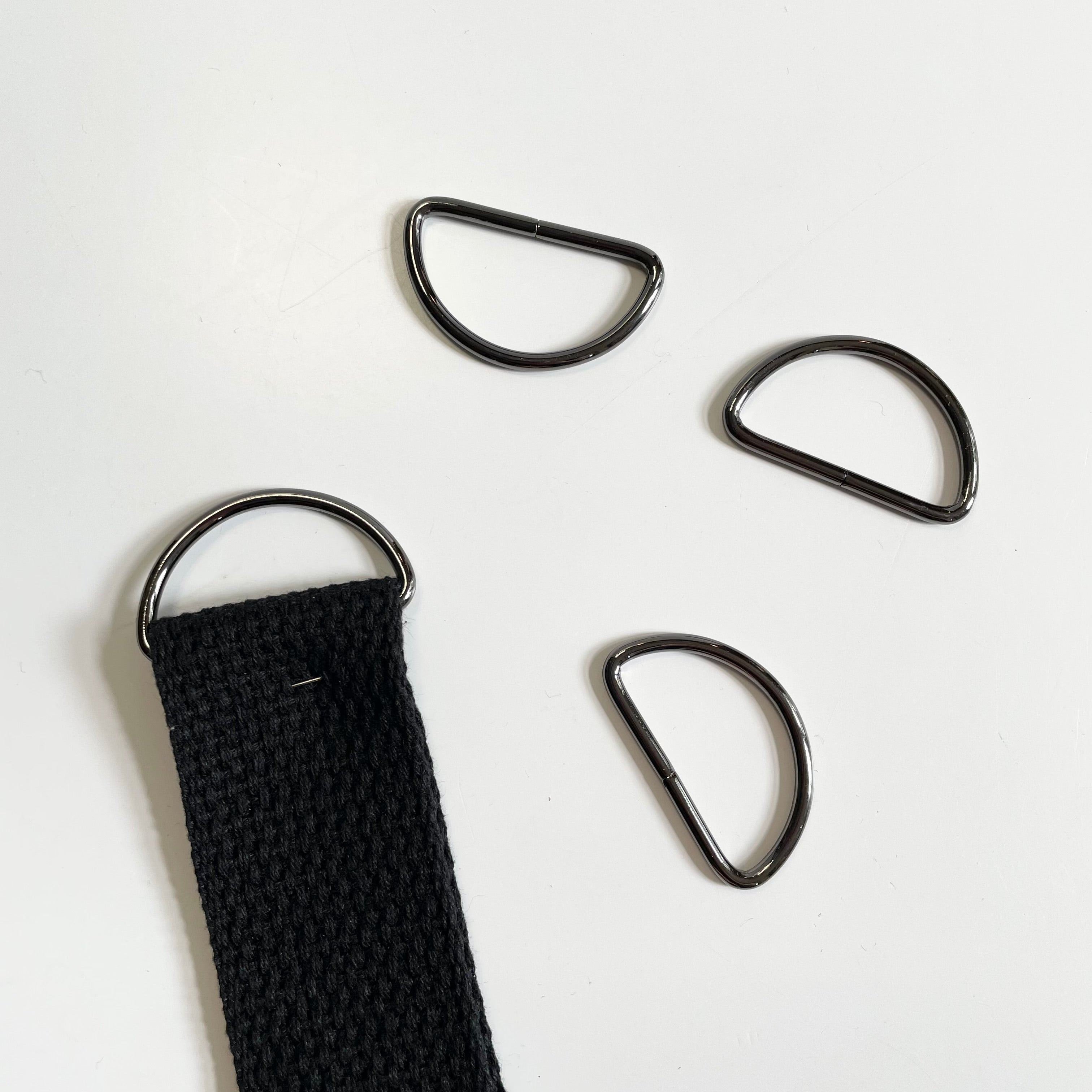 D Rings - Gunmetal