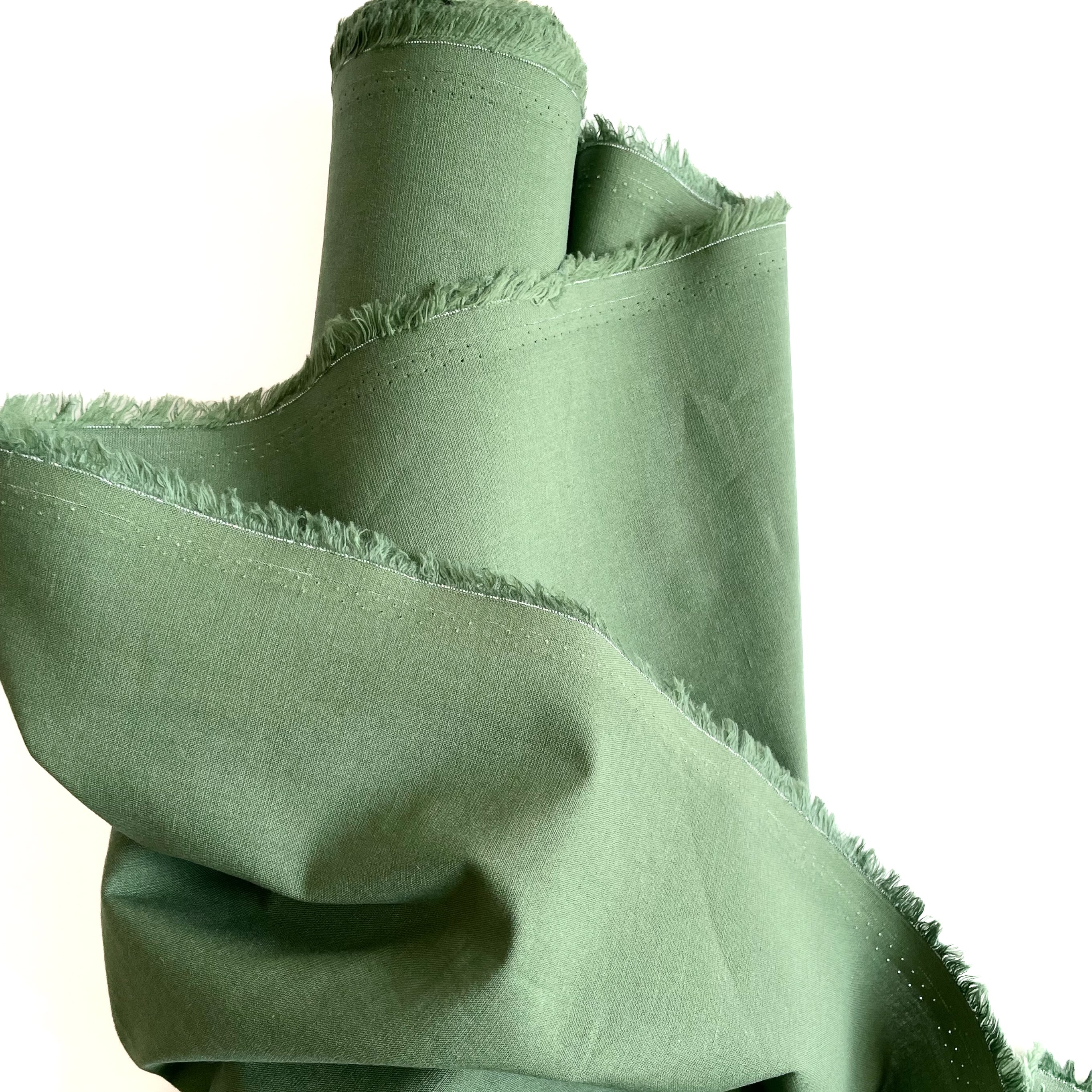 Sonny Green organic cotton/hemp fabric blend from Merchant & Mills
