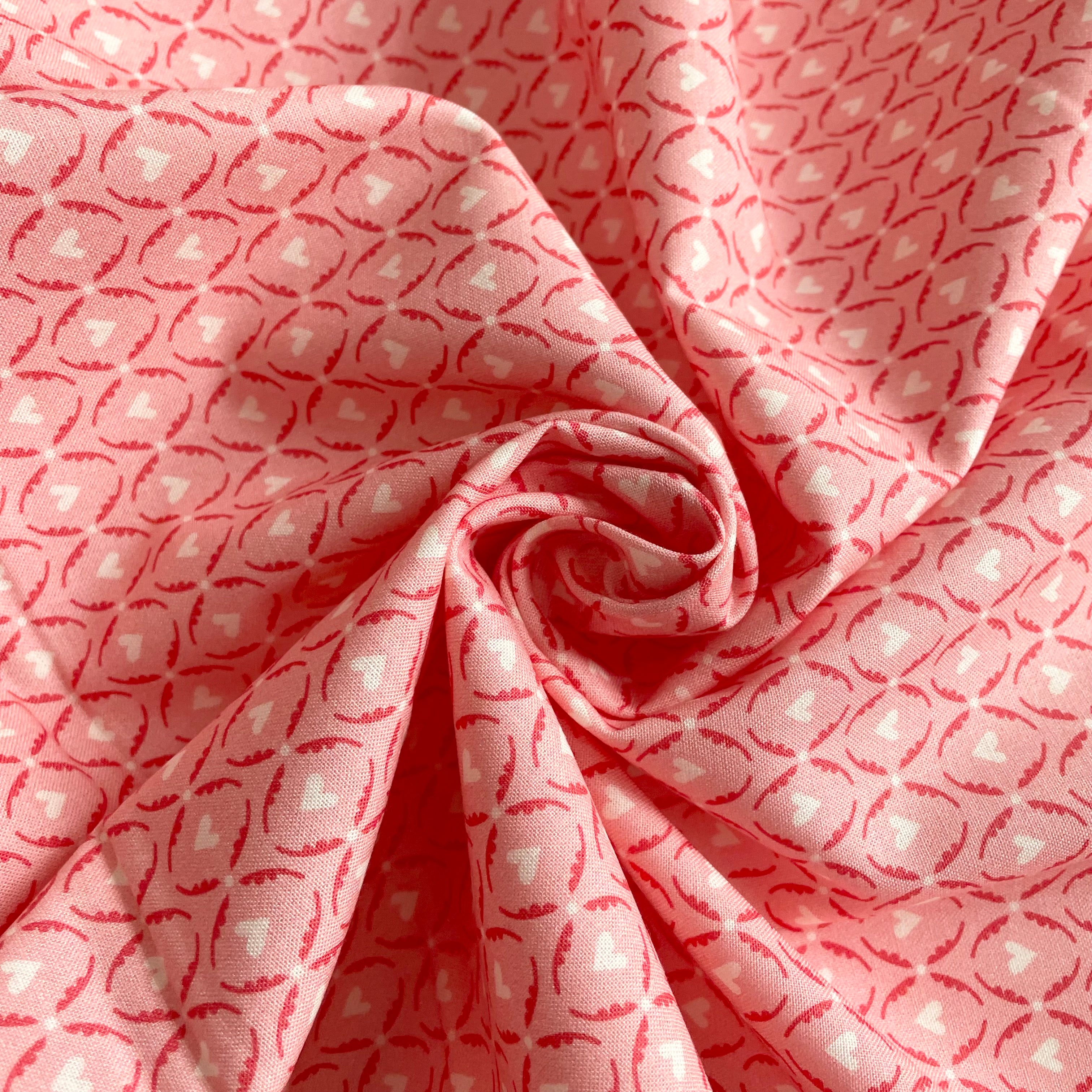 Cloud9 Organic Cotton : Love Bugs - Flutter Pink