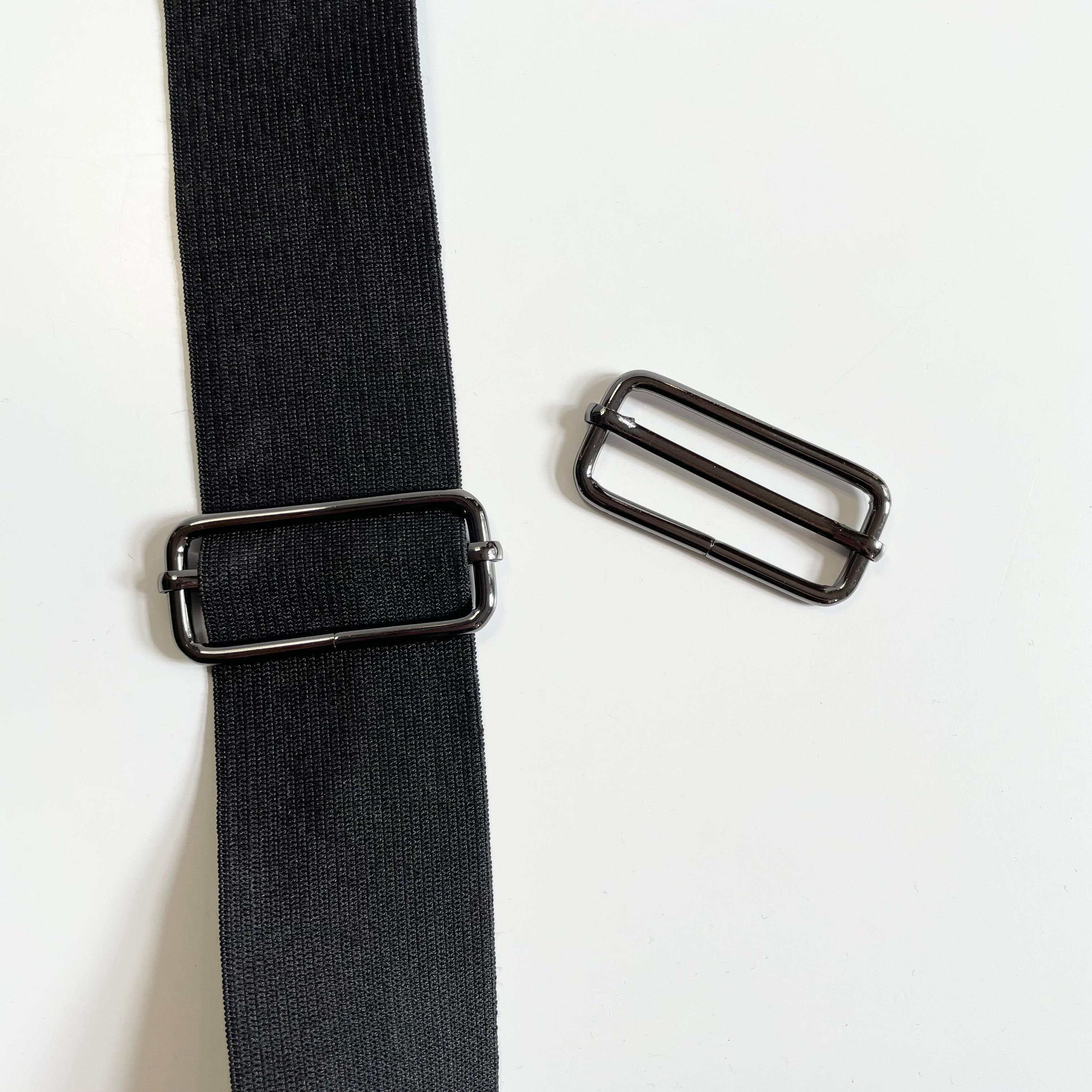 Adjustable Slider Buckles - Gunmetal