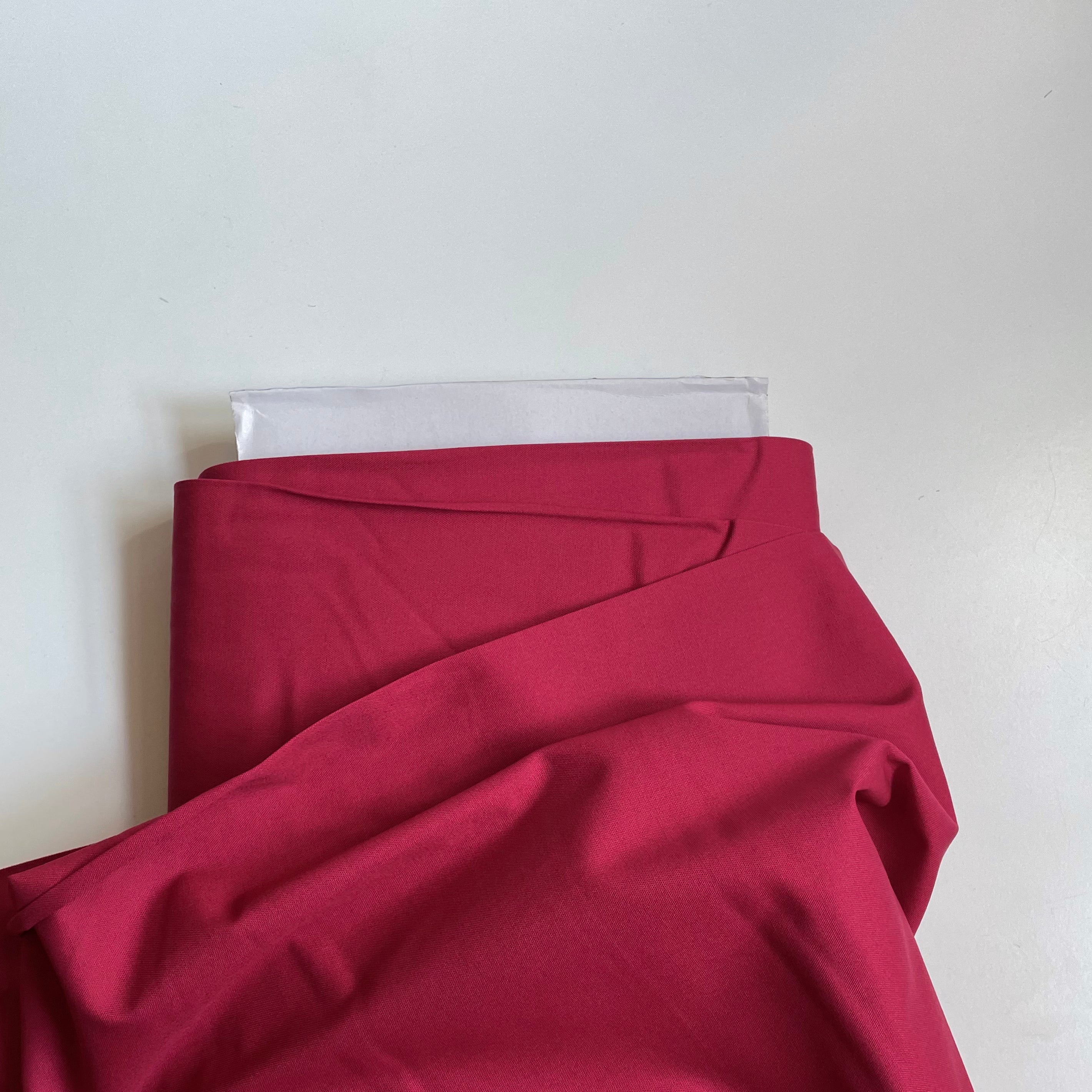 Tilda Fabrics : Solid Burgundy