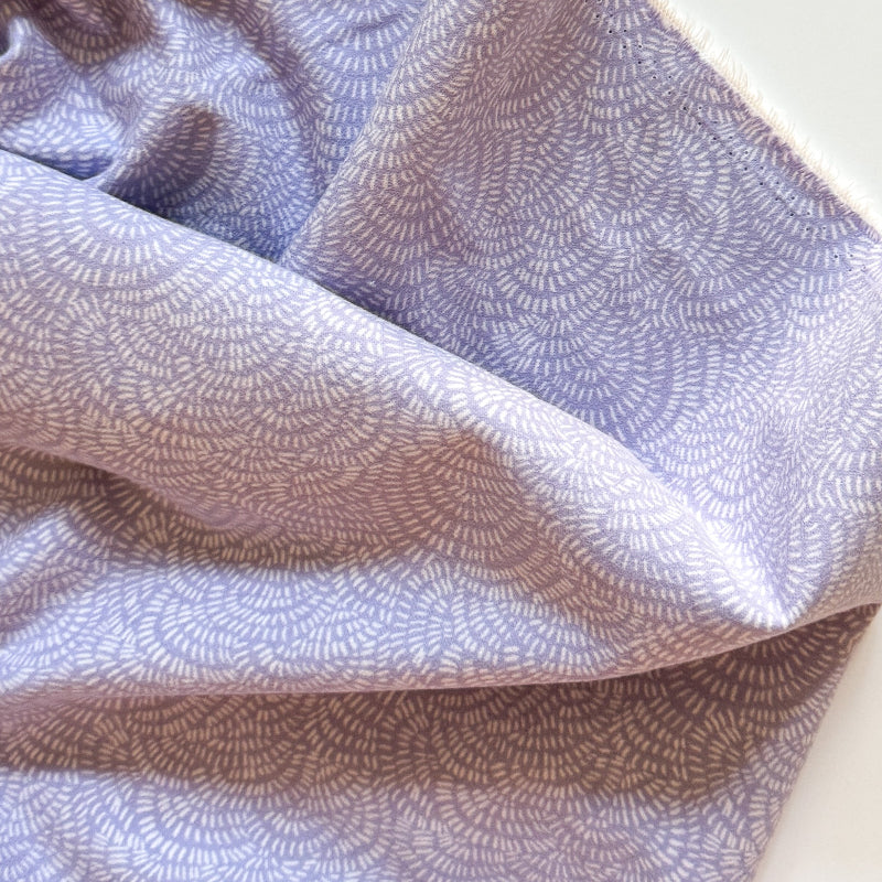 Dear Stella Flannel - Crimp Lavender