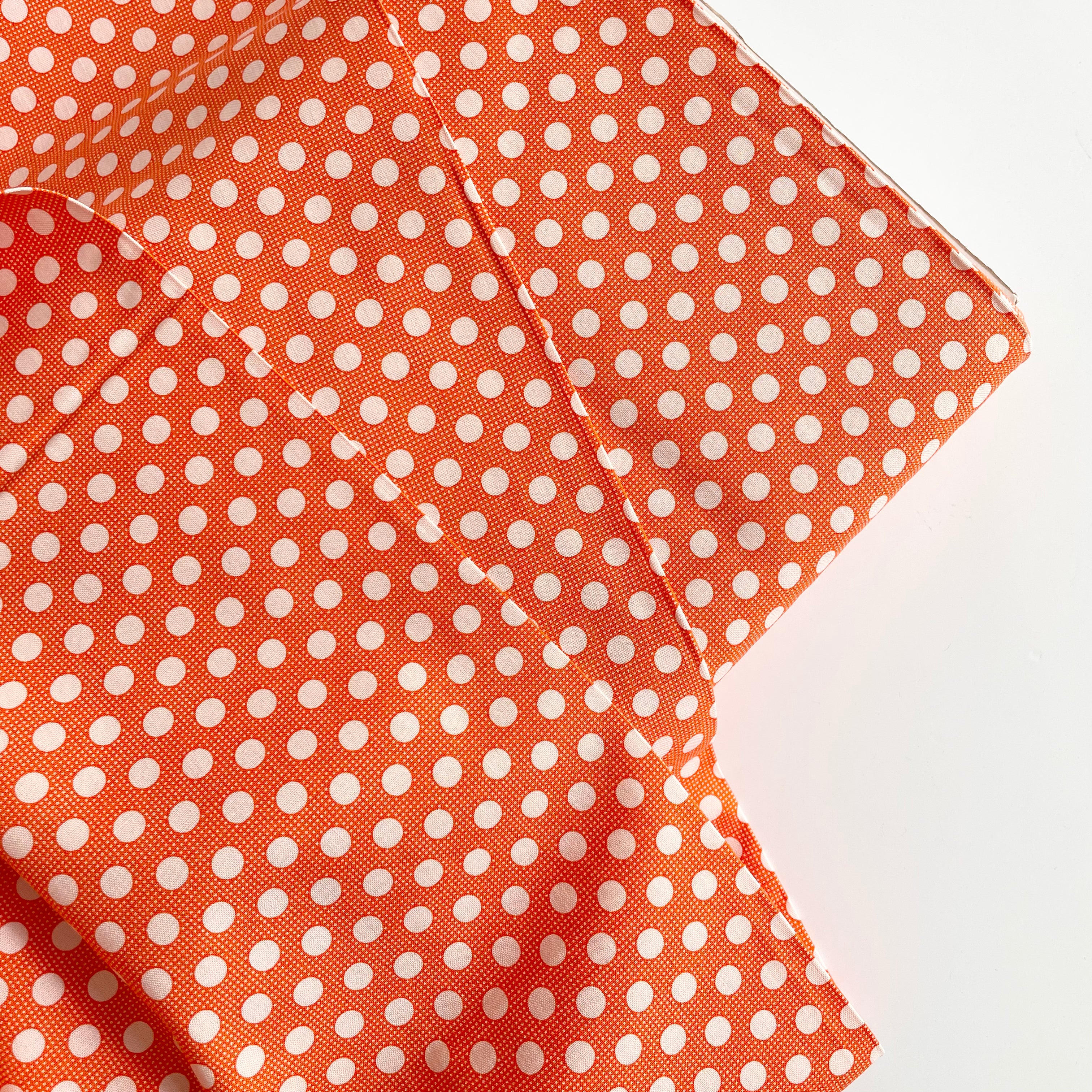 Tilda Fabrics : Medium Dots - Ginger