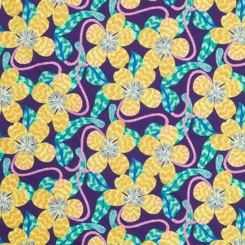 Liberty Fabrics Leading Lady Purple Tana Lawn Retold Collection ss25