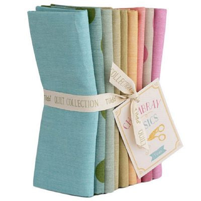 Tilda Quilting Cotton Chambray Spring Pastels