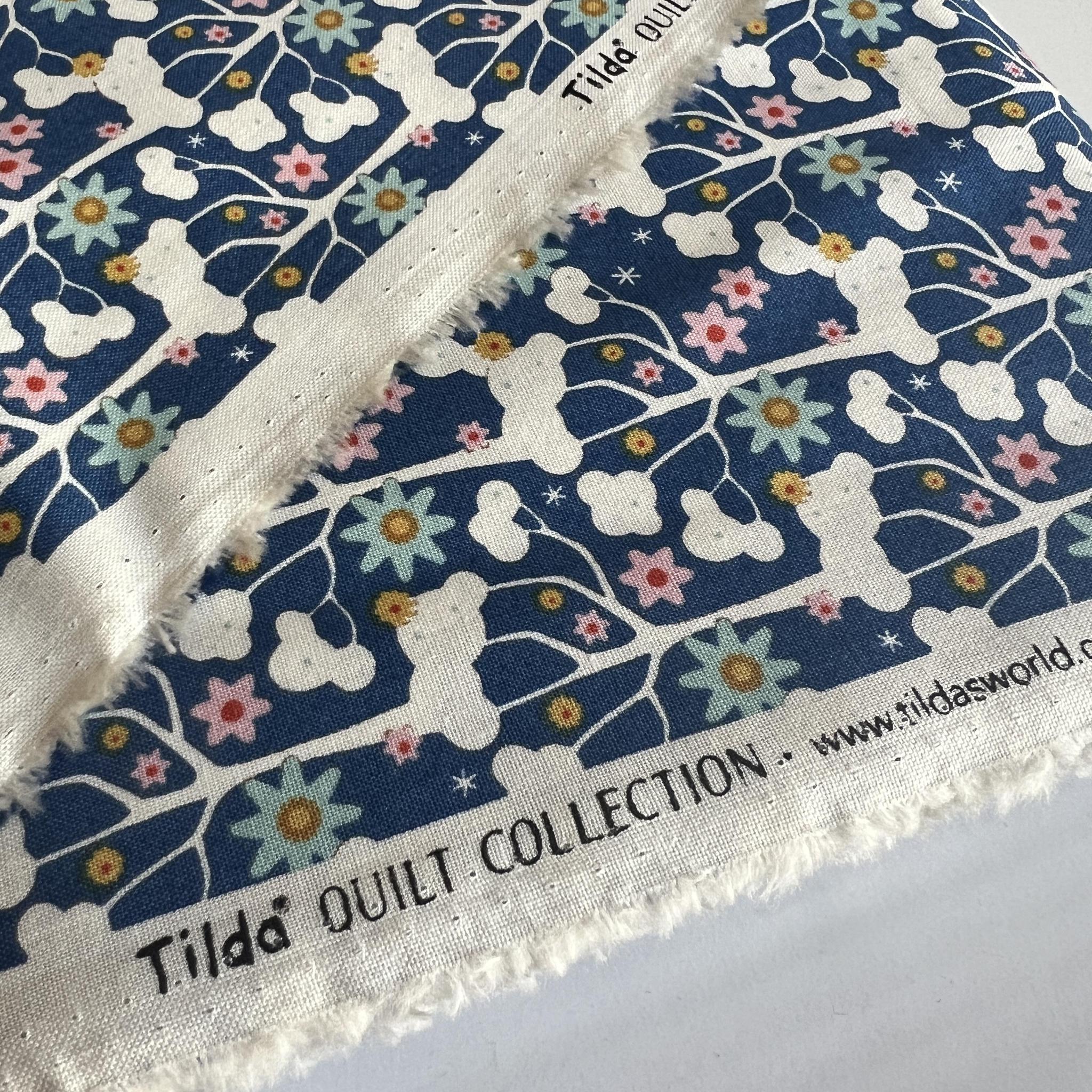 Tilda Fabrics : Jubilee : Wildgarden Blue