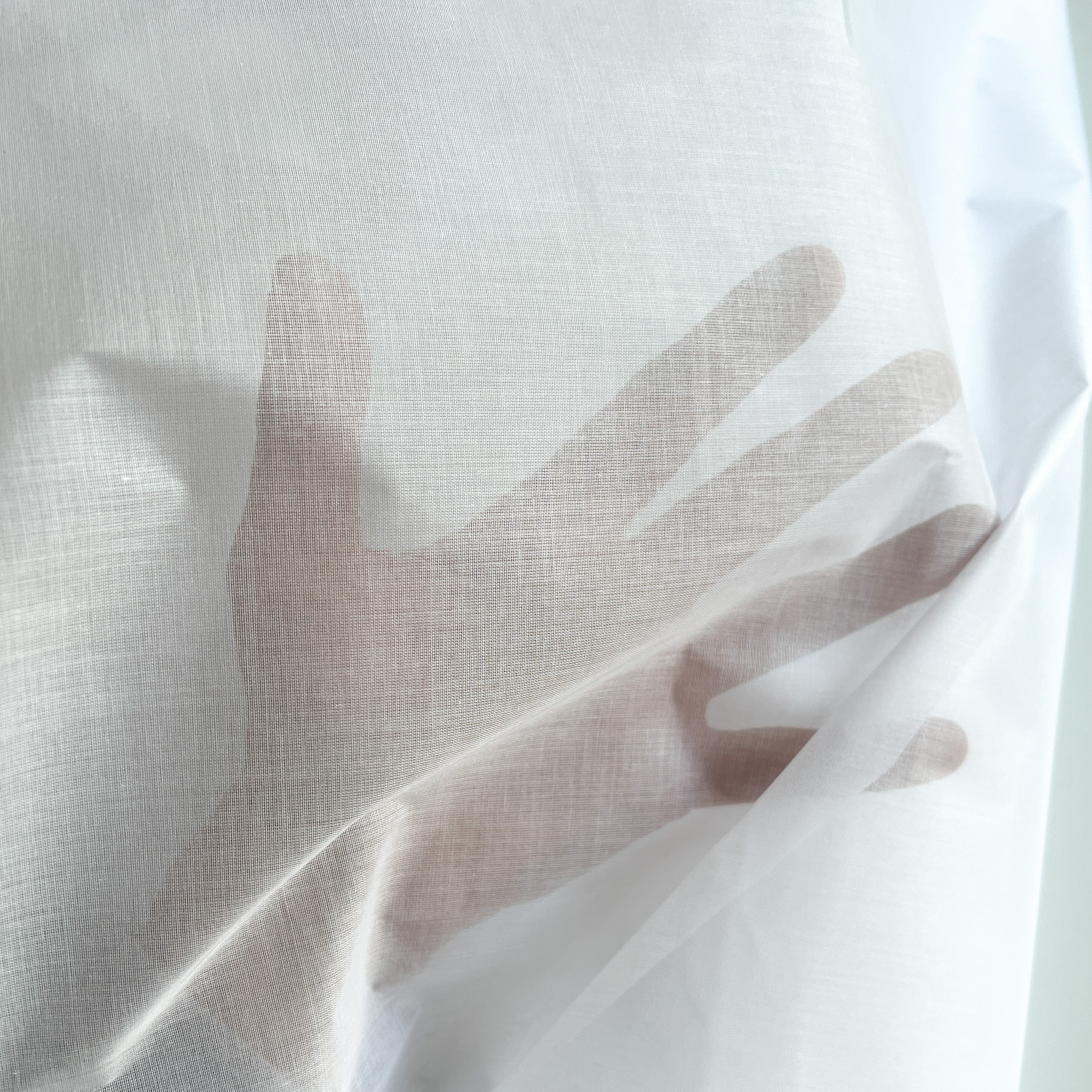 Pima Cotton Organdy - White