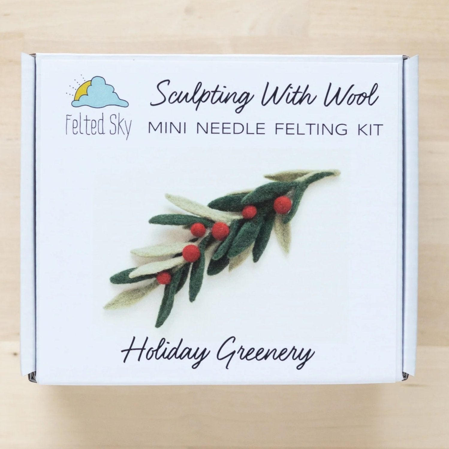 holiday needle felting kit
