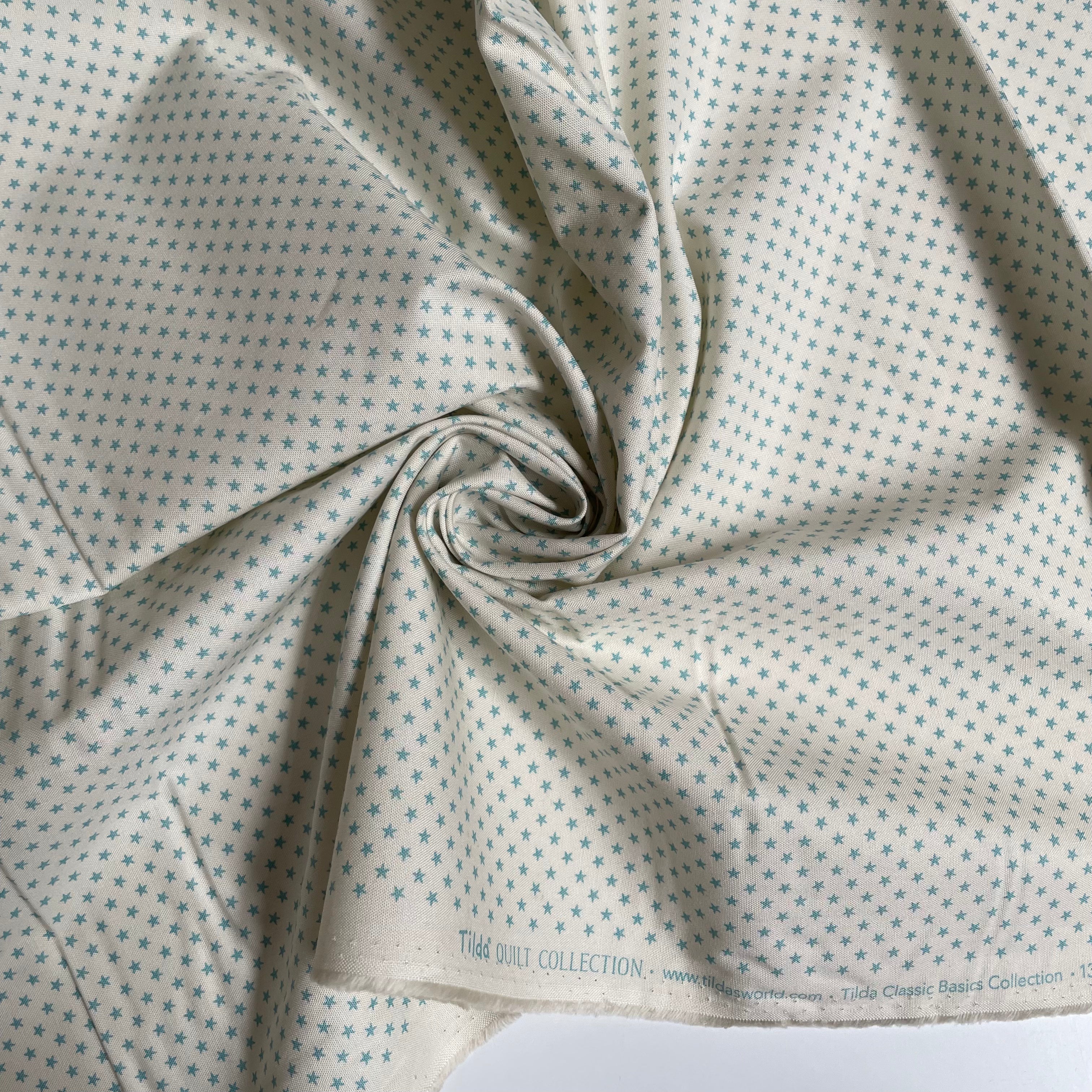 Tilda Fabrics : Tiny Star - Light Blue