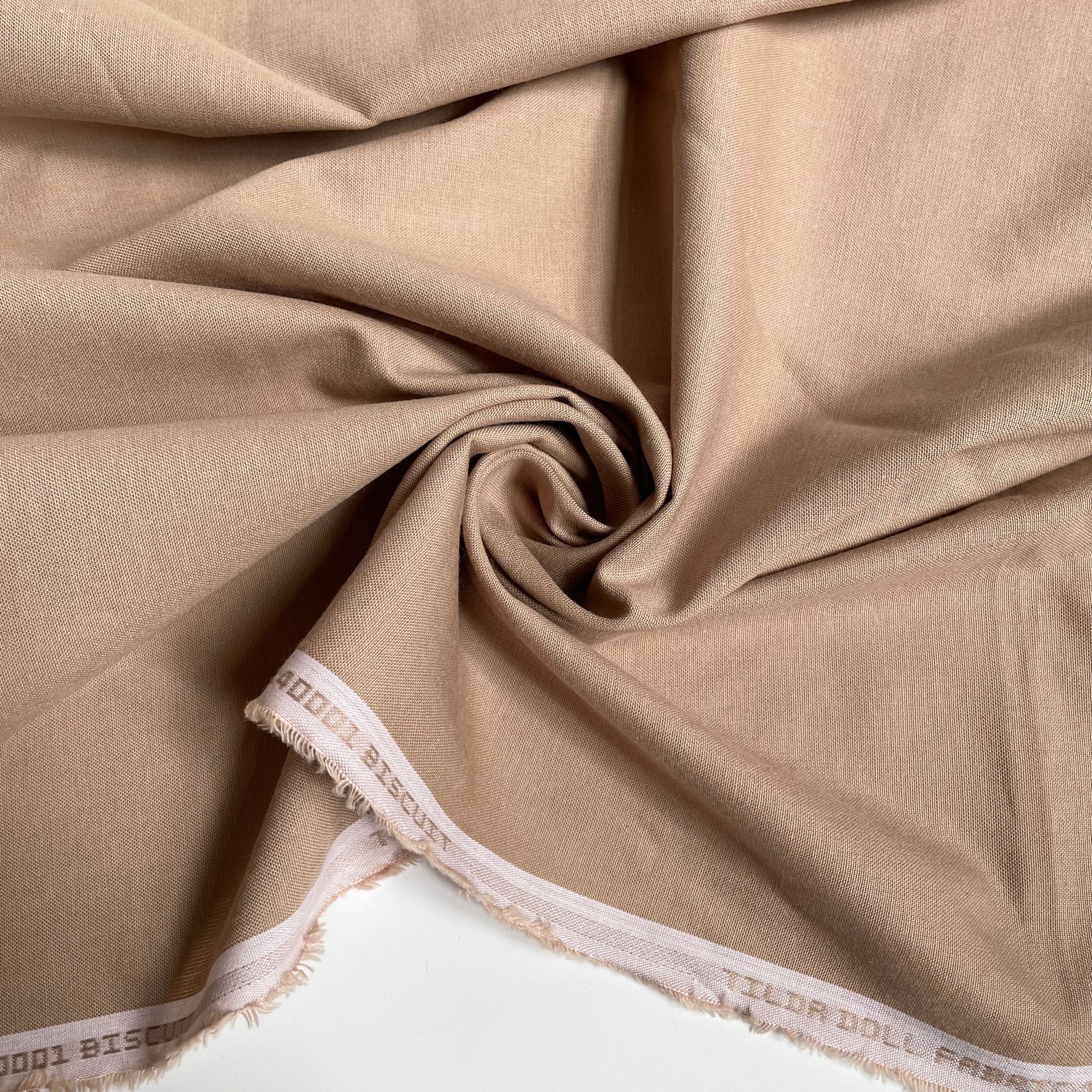 Tilda Dollmaking Fabrics : Solid Biscuit