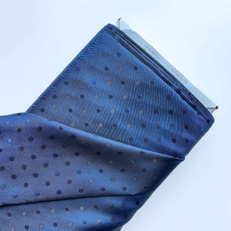 polka dot acetate and rayon lining fabric