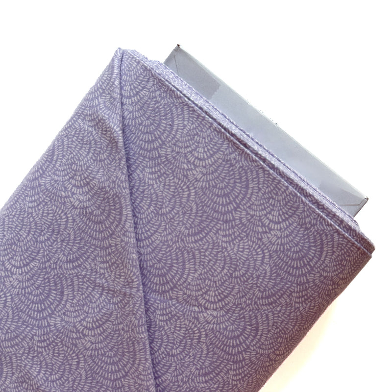 Dear Stella 100% cotton flannel fabric - Lavender Crimp