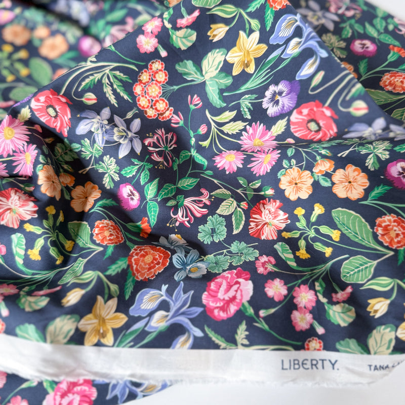 Liberty Fabrics Tana Lawn AW2026 Shakespear's Sonnet