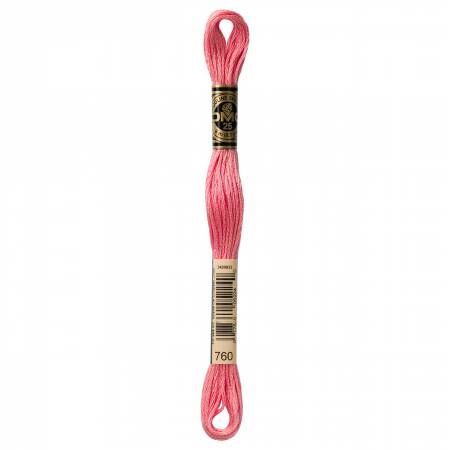DMC 6-Strand Floss Color 760 Salmon