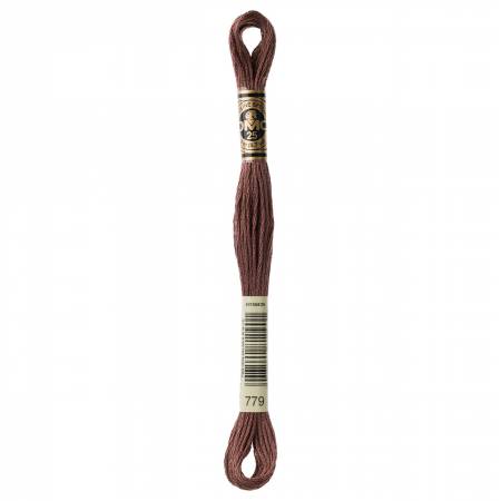 DMC 6-Strand Floss Color 779 Brown