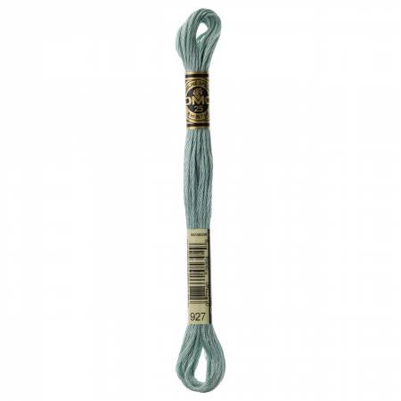 DMC 6-Strand Floss Color 927 Light Grey Green