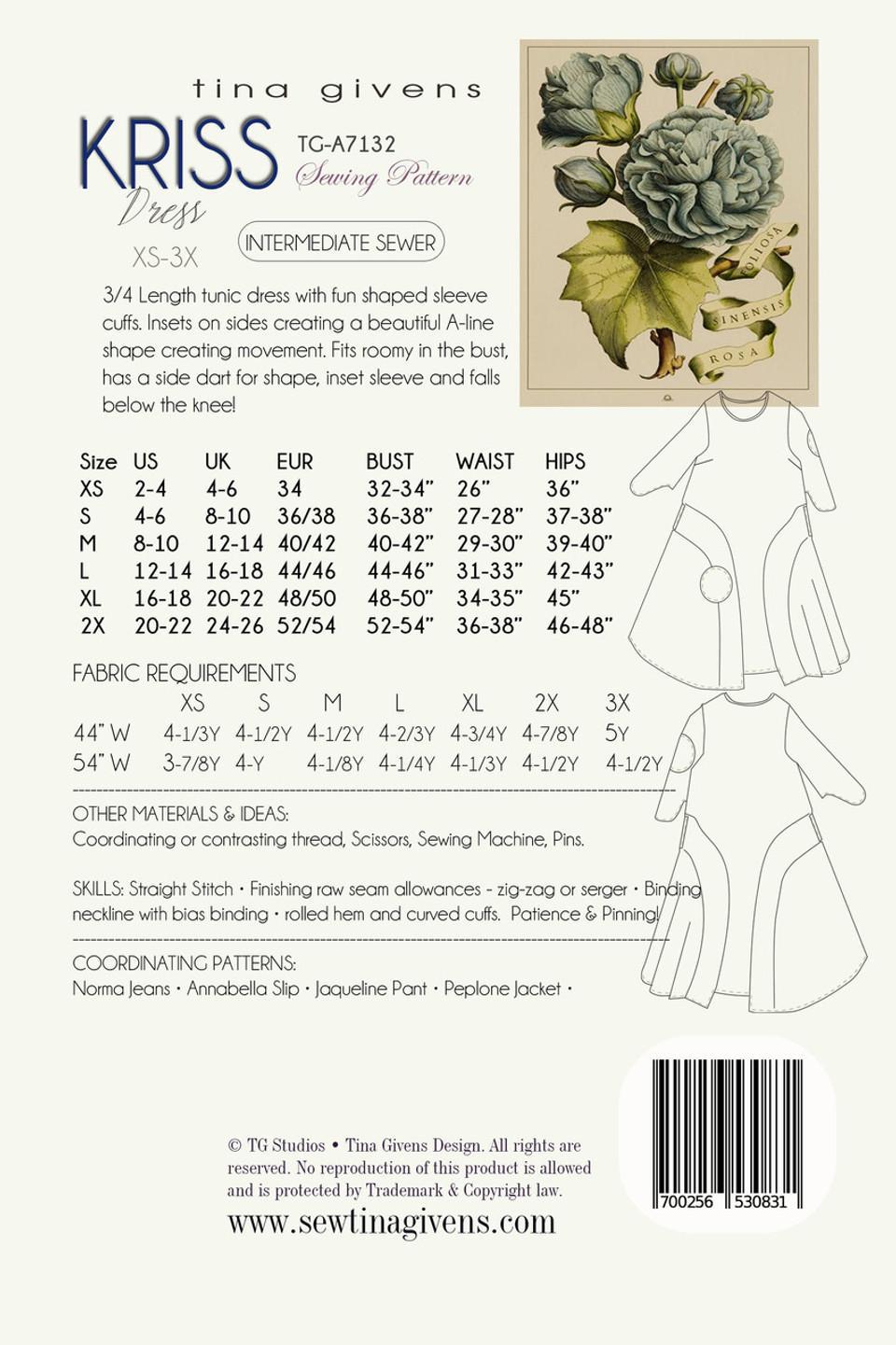 Tina Givens : Kriss Tunic Dress