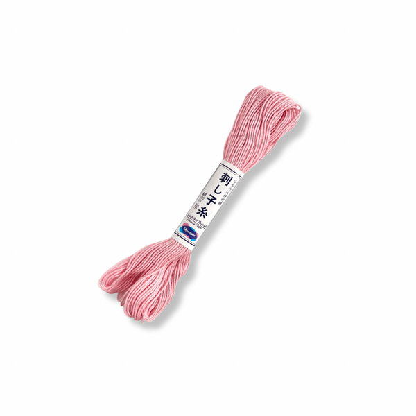 olympus 100% cotton pink sashiko thread