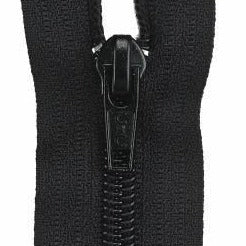 24" Coil Separating Zipper - Black