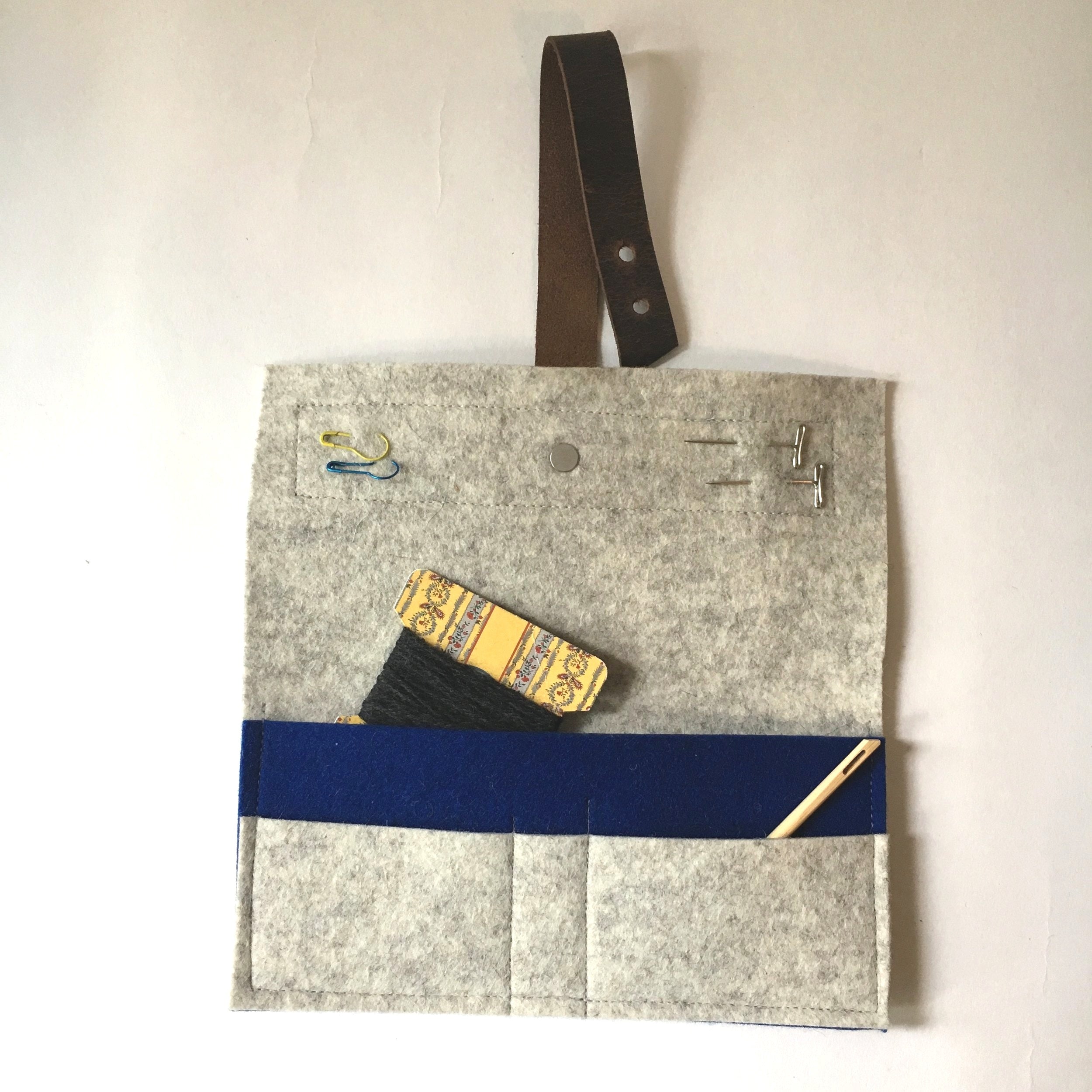 Uta Notions Wool Clutch