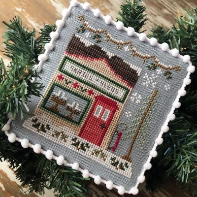 country cottage needleworks snow village cross stitch chart