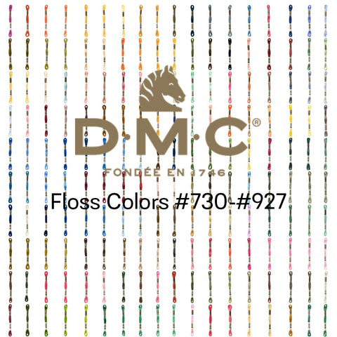 DMC 6-strand Floss #730-927