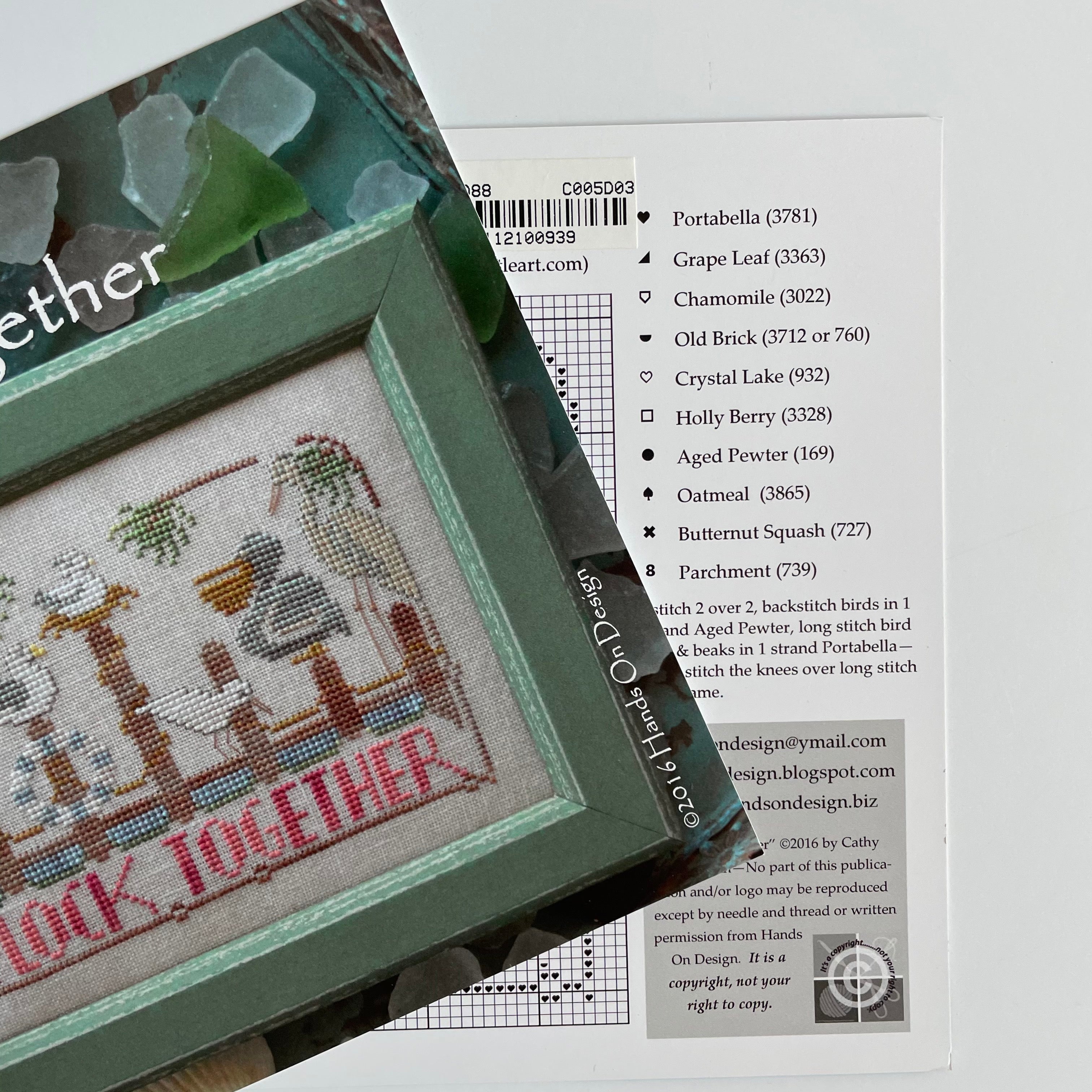 Counted Cross Stitch Pattern: "Flock Together"