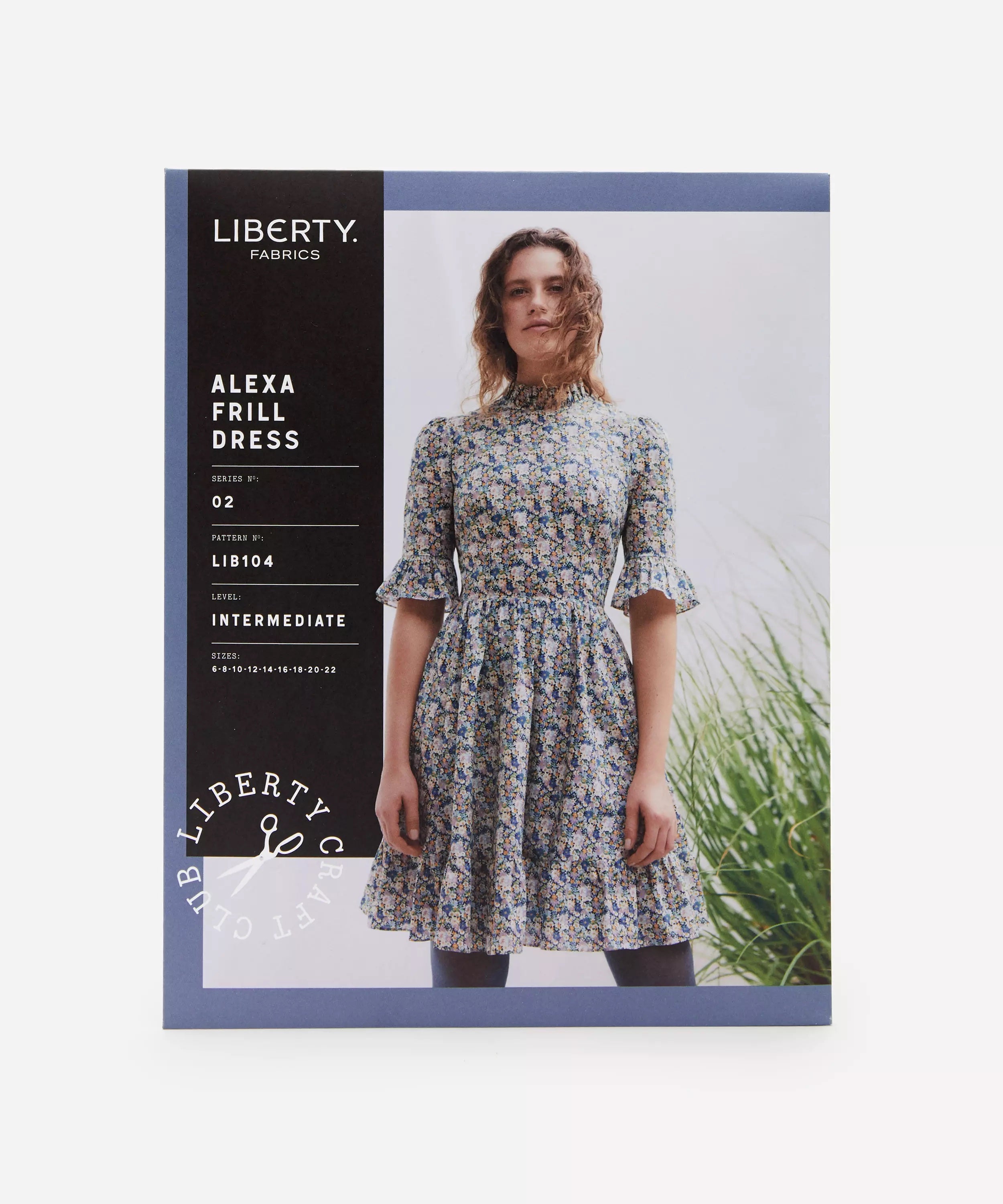 Alexa Frill Dress Sewing Pattern by Liberty