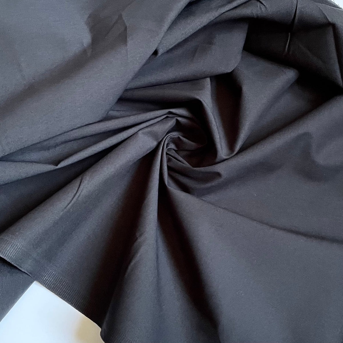 7/8 yard Remnant American Made Brand Black Bolt & Spool