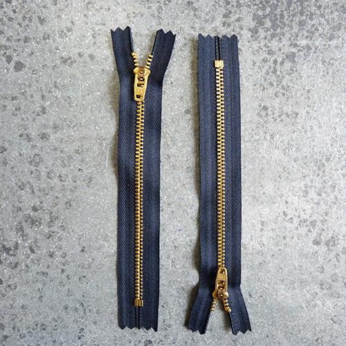 Brass Closed-end Jeans/Pants Zippers