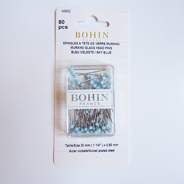 Bohin : Glass Head Pins