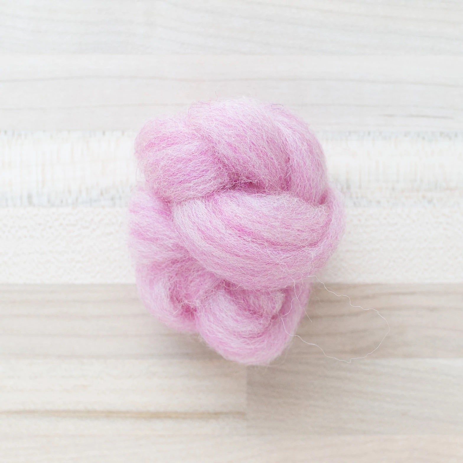 Felted Sky Roving Bubblegum