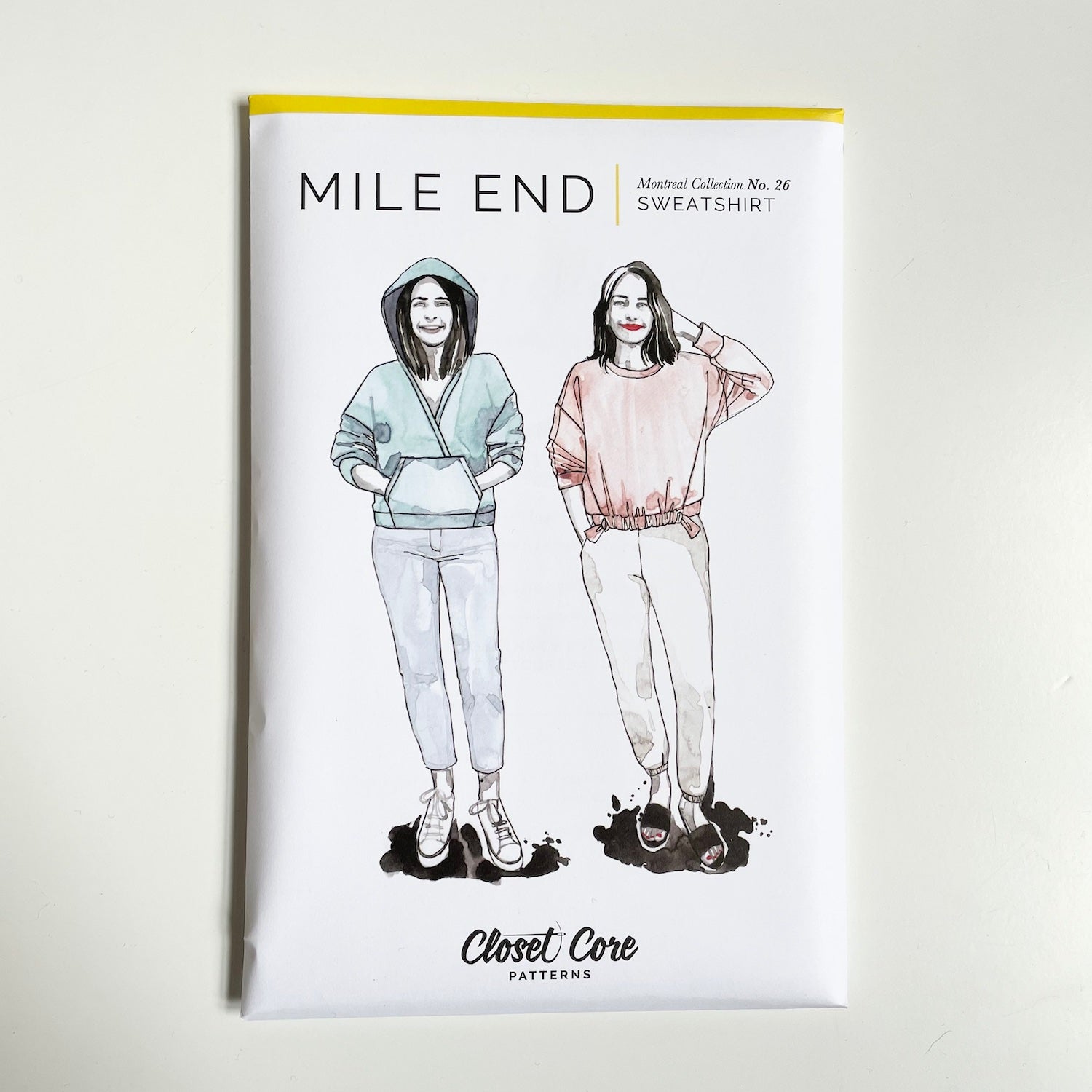 Closet Core Patterns : Mile End Sweatshirt