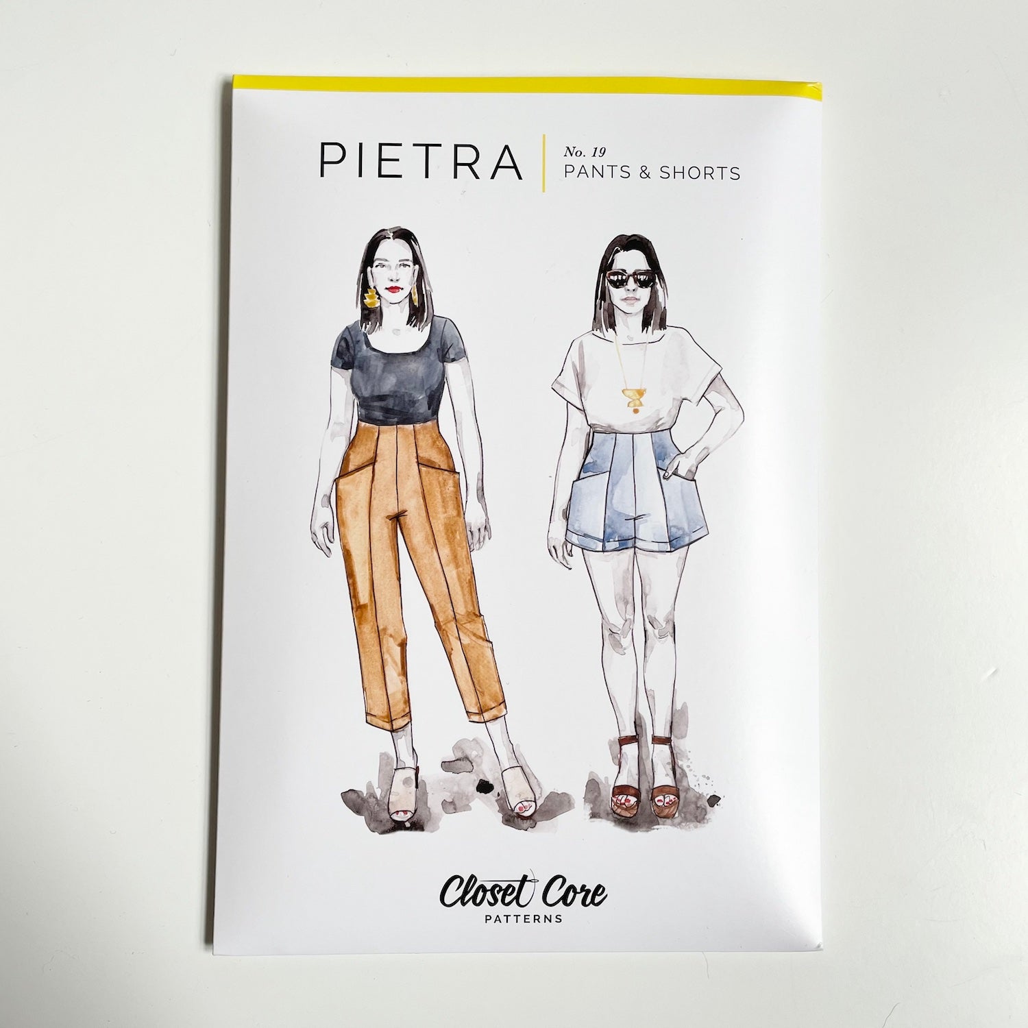 Closet Core Patterns : Pietra Pants & Shorts