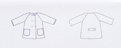 citronille sewing pattern mischka teen coat