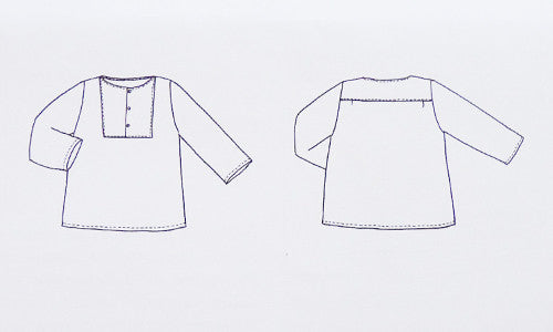 citronille sewing pattern zebulon child top