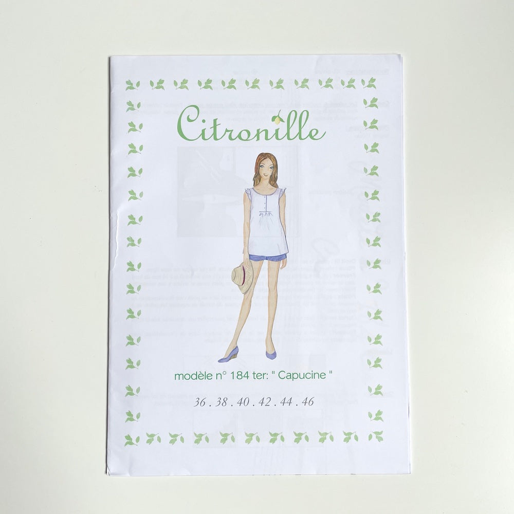 Citronille Patterns : Capucine Top