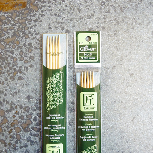 knitting needles size 3 double pointed