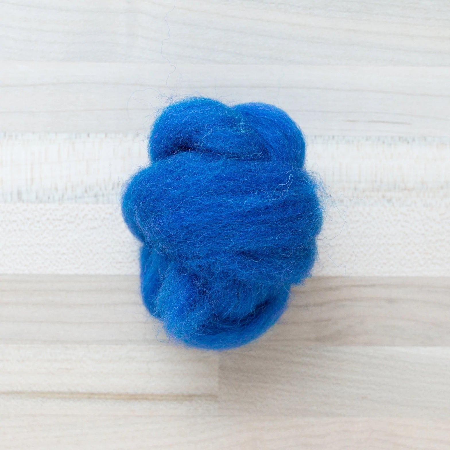 Felted Sky Roving Cobalt