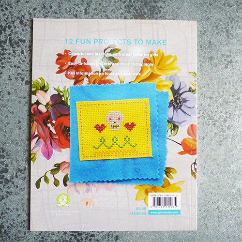 Cross Stitch book - 12 Fun Projects to Make