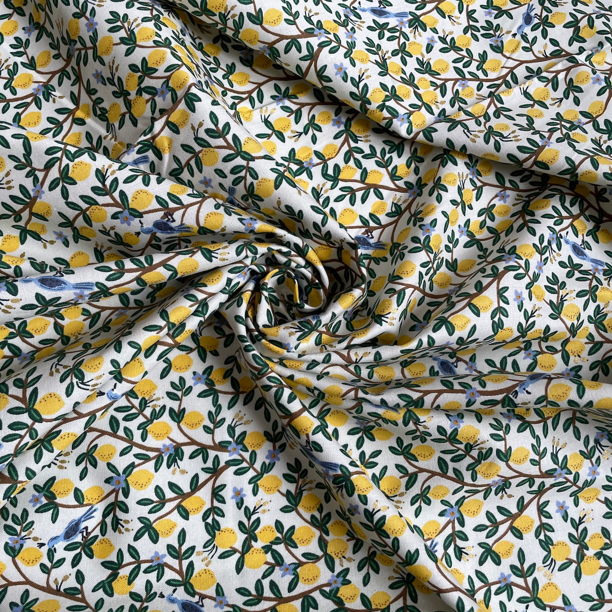 In Stock Camont Petal Foulard in Black by Rifle Paper Co -  Israel